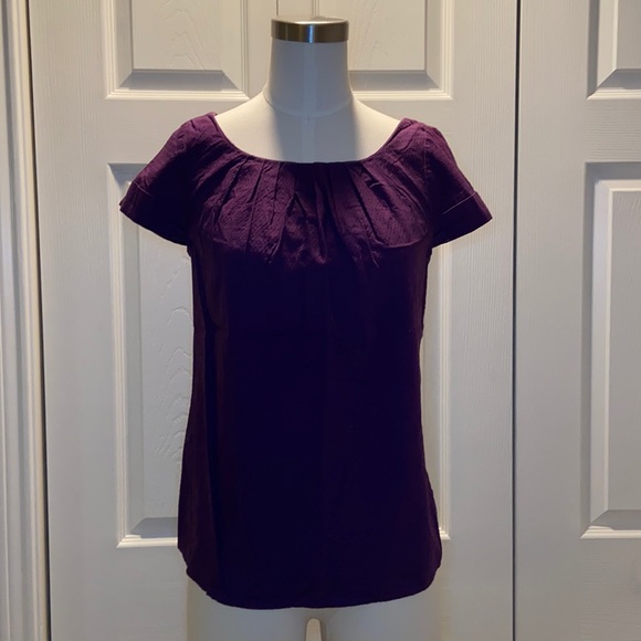 Limited Cap Sleeve Piqued Top - Picture 1 of 7